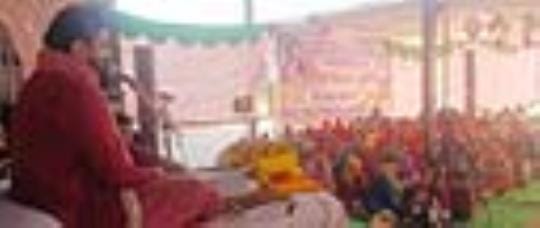 The glory of cow was praised in Shrimad Bhagwat Katha
