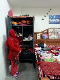 Thieves took away jewelery and cash worth Rs 10 lakh from a soldier's deserted house.