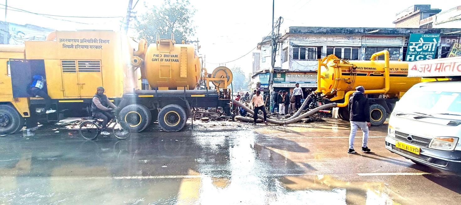 Now sewer cleaning will be done within 10 km radius of the city with a budget of Rs 2.90 crore