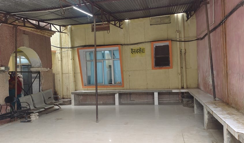 Patients do not get milk, even night shelters have not been made.