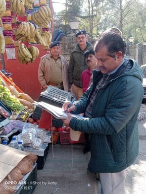 Food supply department team took action after receiving complaint in Rampur
