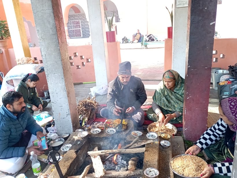 Took a dip of faith in Brahmoti on Makar Sankranti, donated to Brahmins