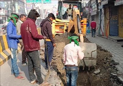 The working agency has lost its sleep over the sunken smart road, there will be a permanent solution