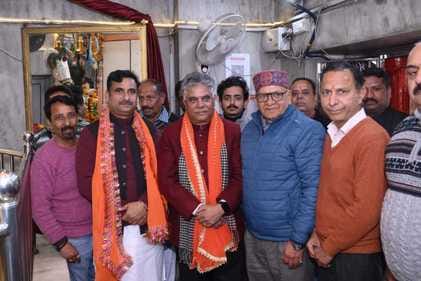 This is how the festival was celebrated in the historical Shri Brijraj Swami Temple of Noorpur.