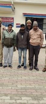 Three accused of slaughtering banned animal arrested