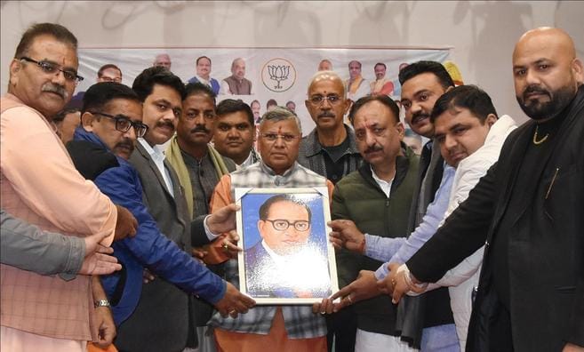 The government is making Baba Saheb's dreams come true: Dharmveer Prajapati