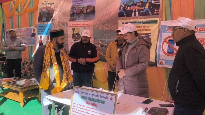 Free eye check up camp organized
