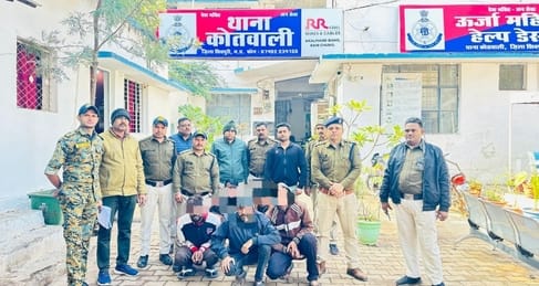 shivpuri police karwhai me aaropi arrest