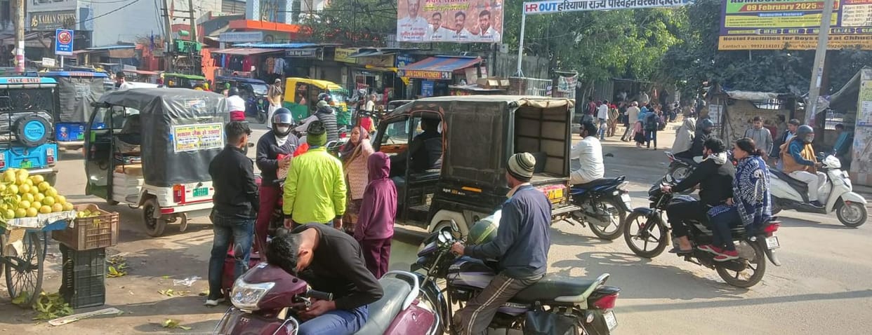 People got relief from cold due to sunshine