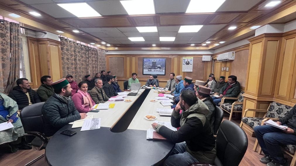 Review meeting of Block Development and District Development Office