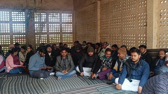 Accountants started indefinite strike in Bidhuna