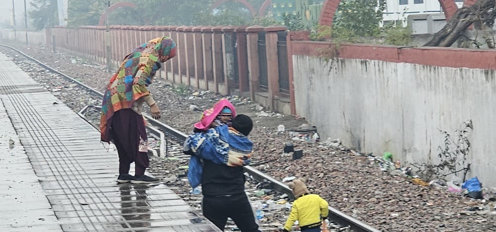 Ear phones in ears, selfies and reels in mobile are snatching lives from track