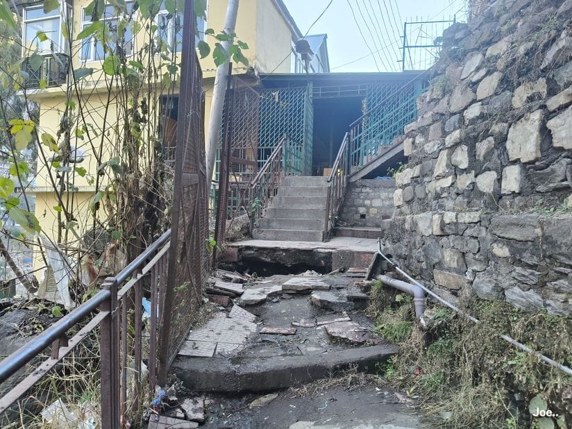 Rampur vegetable market, problem due to landslide, Shimla