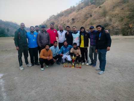 Nagwal XI team became the winner by winning the match by one run.