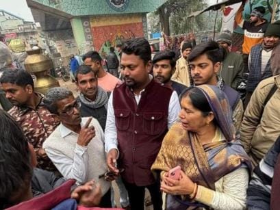 MP reached to know the problems of traders