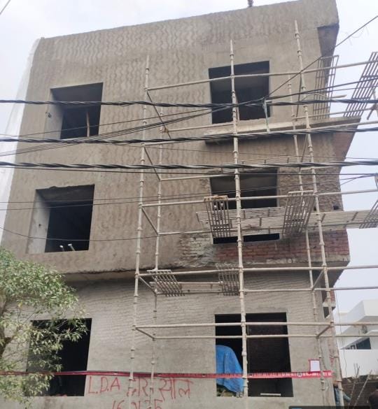Illegal buildings are being completed, then engineers are sealing them.