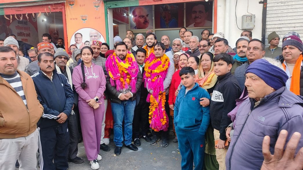 Nitin Numberdar Gagret, Ajay Thakur become president of Daulatpur Chowk Division