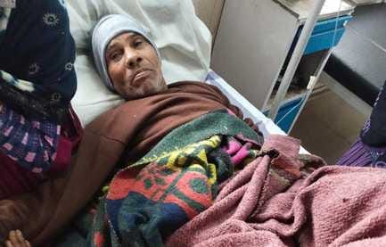 Tiger hiding in the field attacked the villager, the injured is undergoing treatment in the district hospital