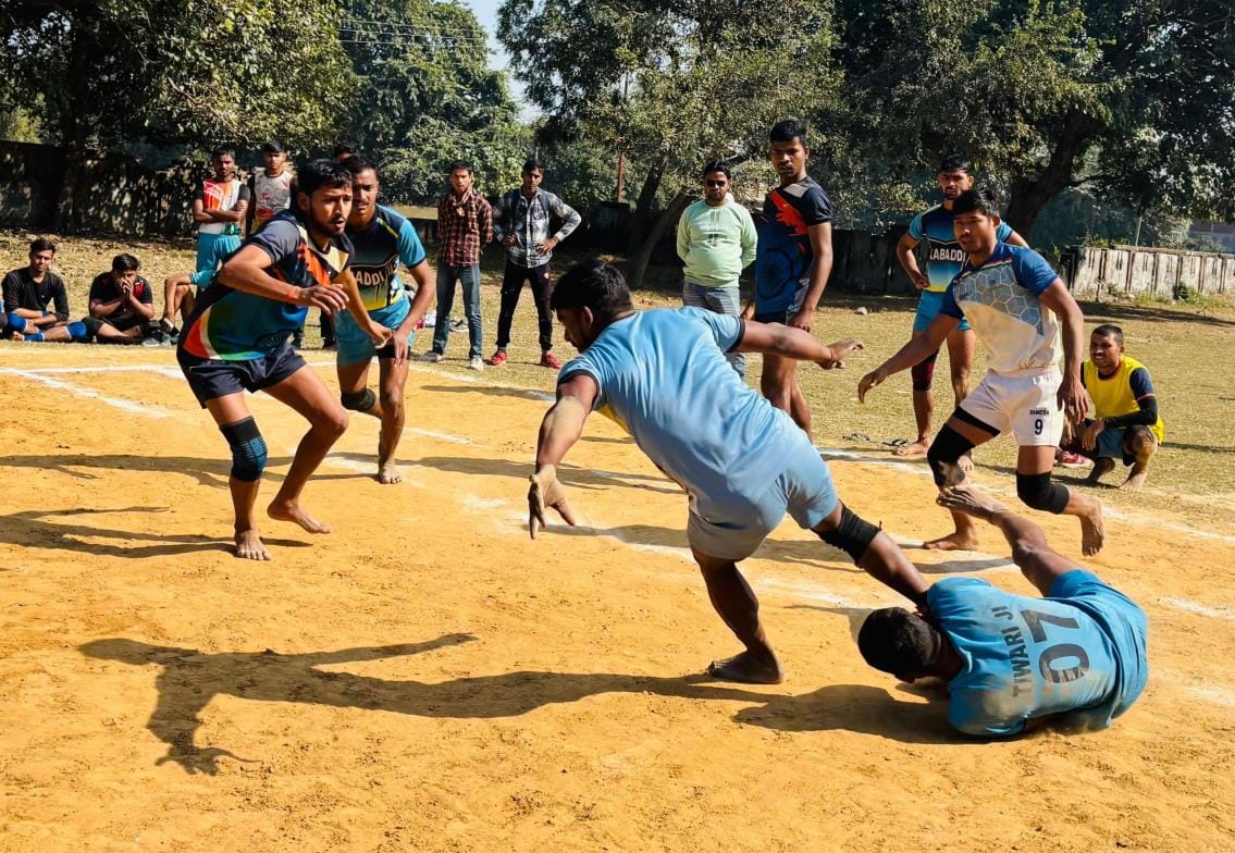 Jhanjri block team victorious in Kabaddi