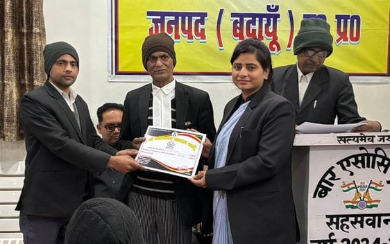 The newly elected office bearers took the oath of office and secrecy
