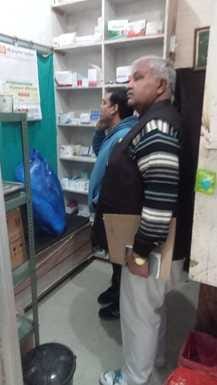 Chief Minister's flying squad raided a private hospital and checked the records