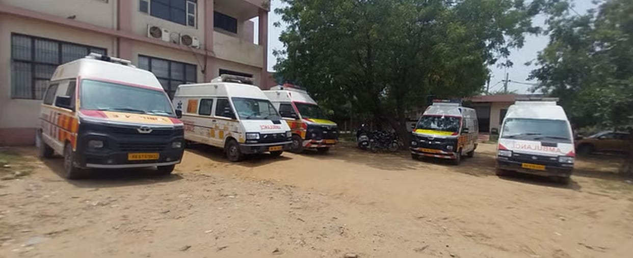 District ambulance service connected to dial 112, 400 calls received in one and a half month