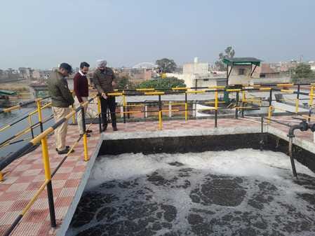 Inspection of the treatment plant