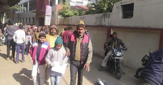 Out of 5819 registered candidates, 2525 were absent