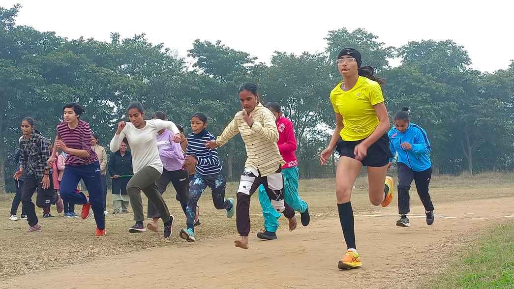 Women showed their strength in sports competitions