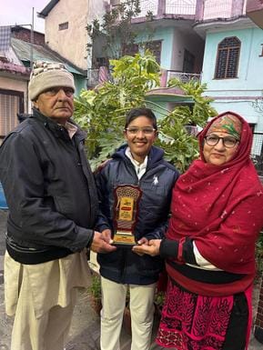 Naleti's Anirudh performed better in Under 14 Cricket Tournament