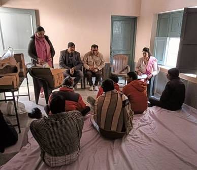 Drugs given after counselling of drug addicts