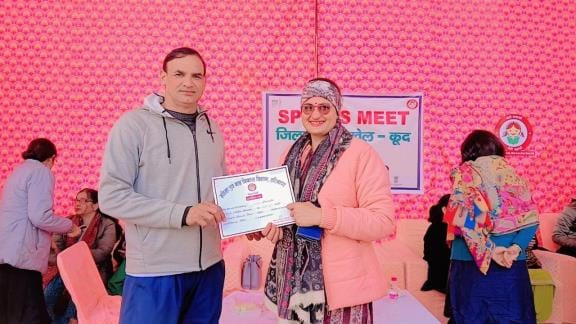 shrmila second in discuss throw