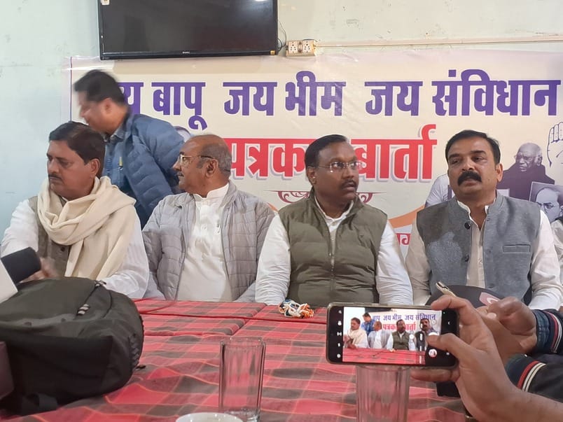 Sagar News Kamleshwar Patel said BJP is continuously insulting great men of our independence