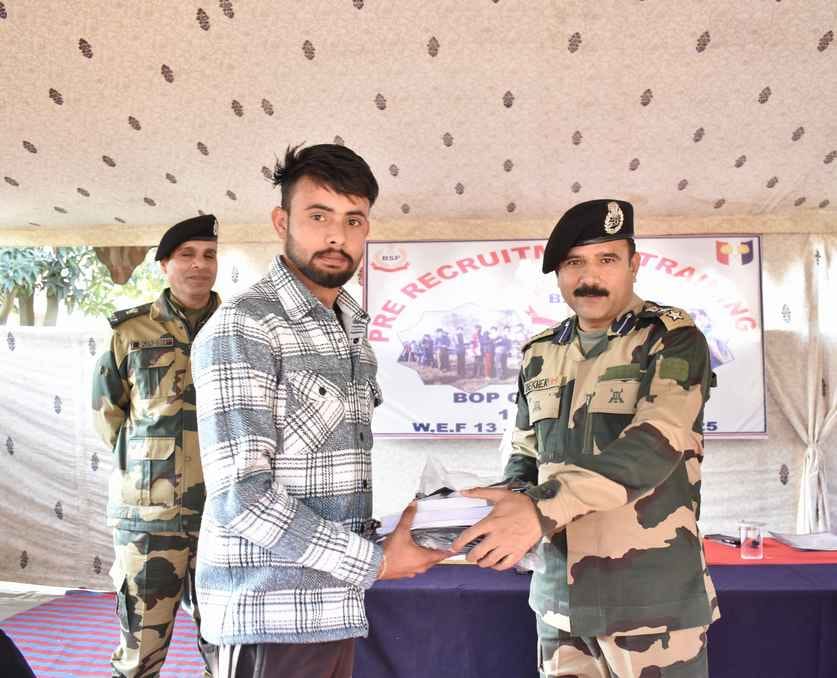 jammu, youth, training, border region