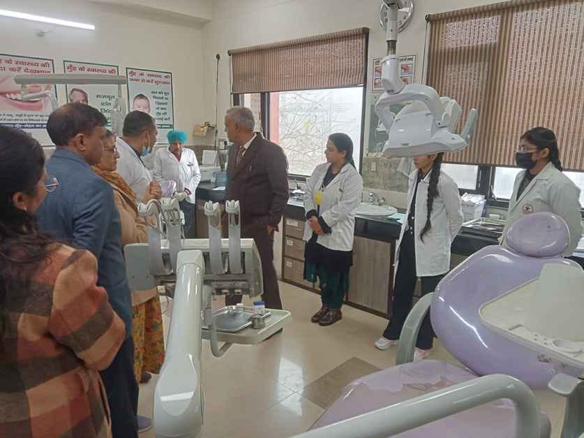 Lamination found on dental chairs, reprimanded