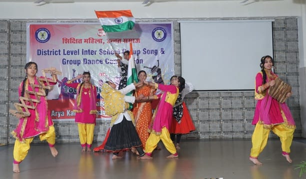 Asoda got first place in group dance and Vijaya School got first place in group song