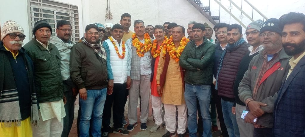 Ganiyar's Mukesh became Ateli Mandal President