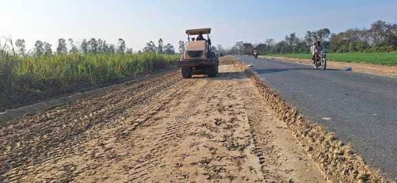 Four lane work will provide relief in traffic, shopkeepers coming to JD are worried
