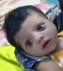 The body of a six-month-old girl was taken out from the grave