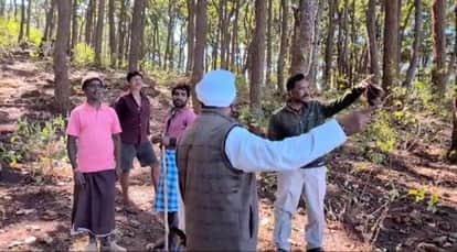 Tiger knocks in Jwaleshwar Dham adjacent to Amarkantak, local people scared