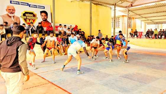Piplu's team wins the first match of Kabaddi