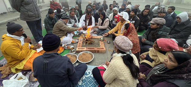 Senior Citizens House inaugurated with Havan