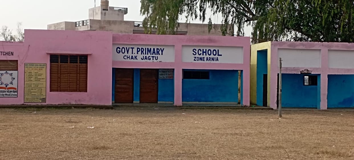 boundary wall not in school