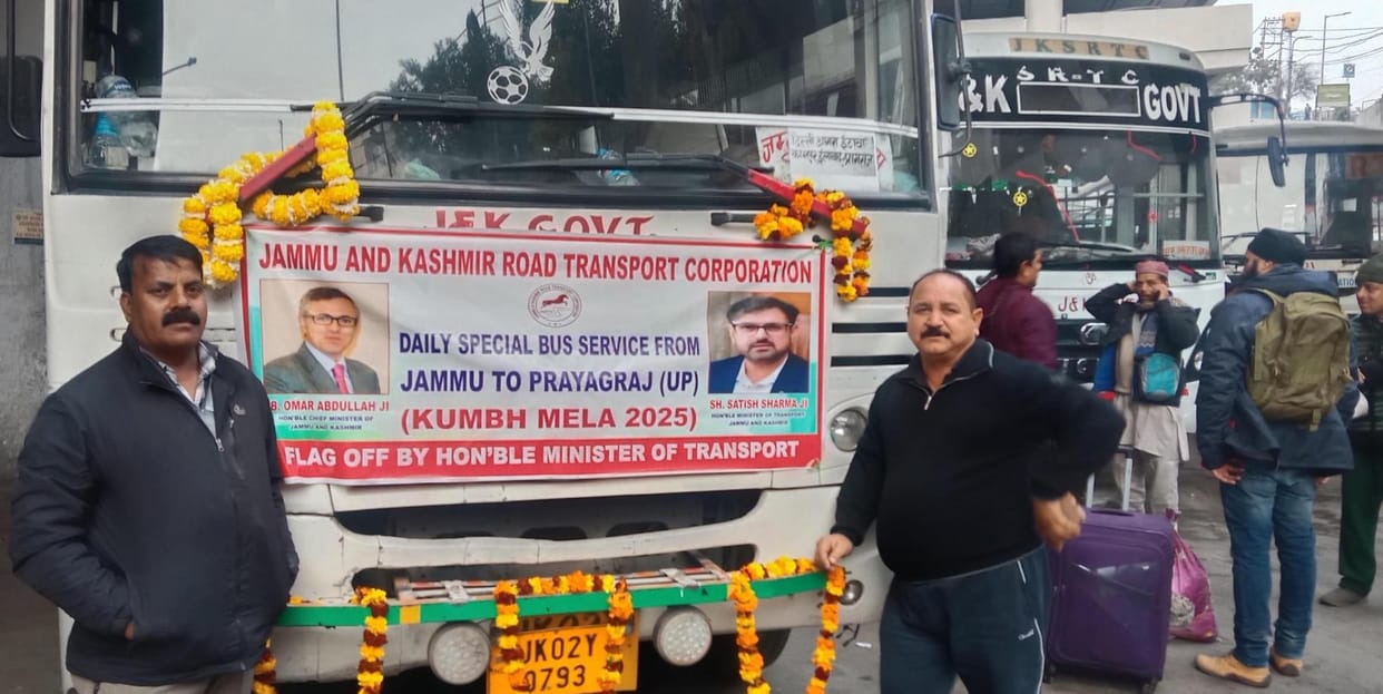 jammu, mahakumbh, bus facility