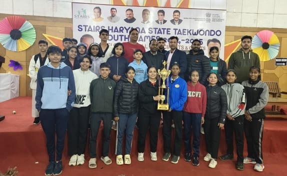 Sonipat overall winner in state level Taekwondo competition