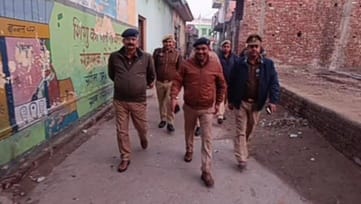 In Nanglamal, people of two communities clashed and fired when they were asked to move away from the road