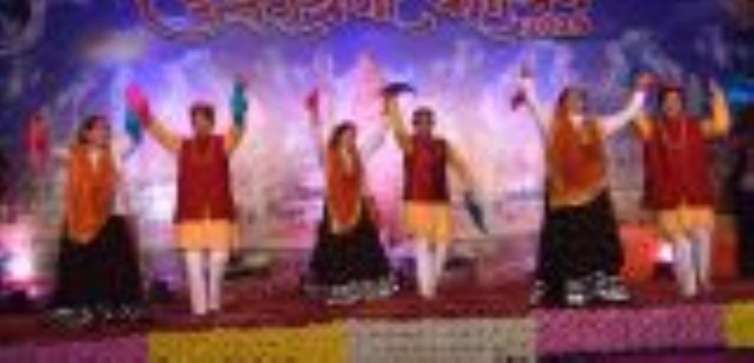 The color of Uttarayani fair brightened with sunshine, Lucknowis danced