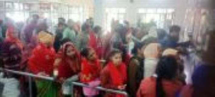 Weather changed, 729 patients came to district hospital in one day