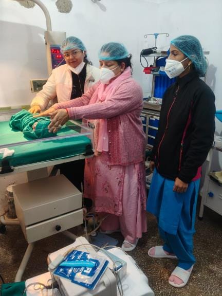 delivery start in bawal chc