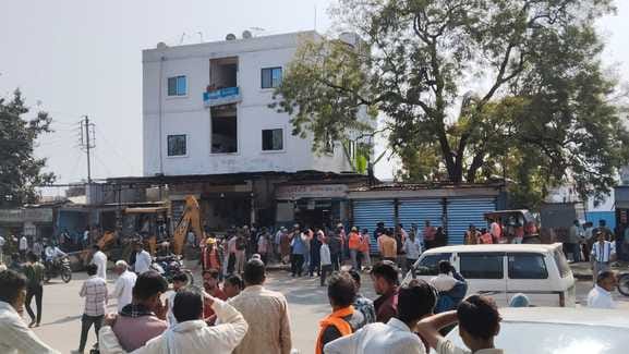 The ancient temple was made encroachment free, action is being taken continuously for three days